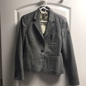 J.Crew grey wool blazer